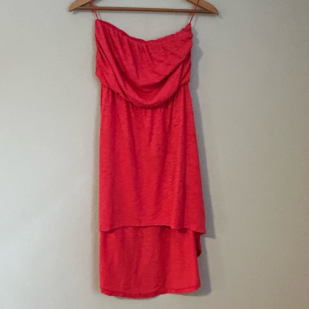 Express Strapless High-Low Dress – Petite Small